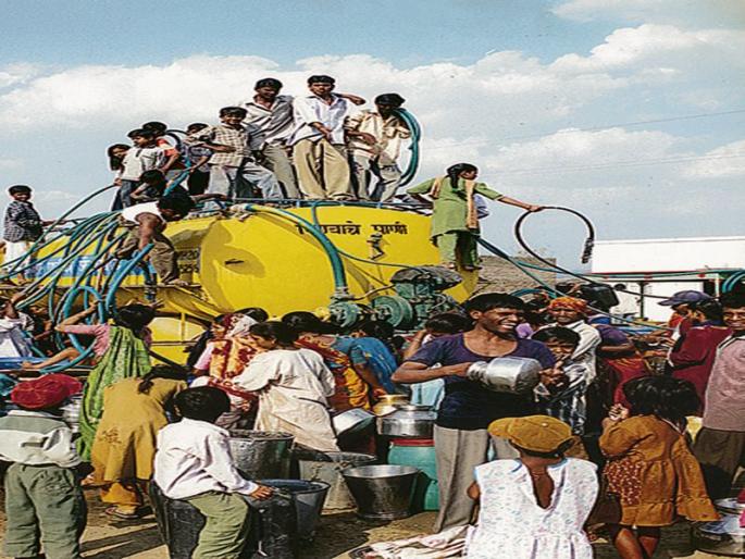 Water shortage; Ten-tinike increase! | पाणीटंचाई तीव्र; टँकरवारीत दहापटीने वाढ!