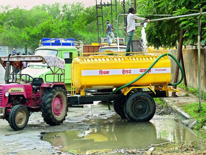 120 water tankers closed in Nagpur city | नागपूर शहरातील १२० पाणी टँकर बंद 120 water tankers closed in Nagpur city | नागपूर शहरातील १२० पाणी टँकर बंद