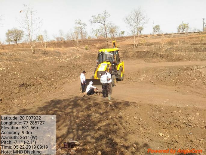 Water conservation work under Sujalam-Sufalam campaing | सुजलाम, सुफलाम अंतर्गत जलयुक्त शिवारची कामे