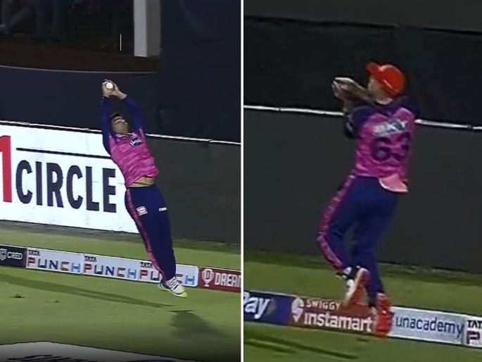 IPL 2022 LSG vs RR Live Updates : R Ashwin strikes to dismiss Krunal Pandya (25), great presence of mind from Jos Buttler & Riyan Parag, Video  | Krunal Pandya IPL 2022 LSG vs RR Live Updates : जोस बटलर व रियान पराग या दोघांनी मिळून अविश्वसनीय झेल घेतला, कृणाल पांड्या बघतच बसला; Video 