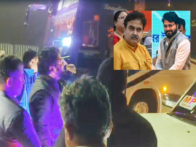 Controversy over horn honking? Minister Babul Supriyo and BJP MP Abhijit Ganguly face off on busy road | हॉर्न वाजवण्यावरून वाद? मंत्री बाबूल सुप्रियो आणि भाजपा खासदार भररस्त्यात आमने सामने Controversy over horn honking? Minister Babul Supriyo and BJP MP Abhijit Ganguly face off on busy road | हॉर्न वाजवण्यावरून वाद? मंत्री बाबूल सुप्रियो आणि भाजपा खासदार भररस्त्यात आमने सामने