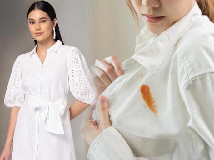Always do 3 things while wearing white clothes, otherwise the clothes will look transparent, | पांढऱ्या रंगाचे कपडे घालताना ३ गोष्टी कायम करा, नाहीतर कपडे दिसतात ट्रान्सपरंट आणि चारचौघात दिसते वाईट-विचित्र Always do 3 things while wearing white clothes, otherwise the clothes will look transparent, | पांढऱ्या रंगाचे कपडे घालताना ३ गोष्टी कायम करा, नाहीतर कपडे दिसतात ट्रान्सपरंट आणि चारचौघात दिसते वाईट-विचित्र