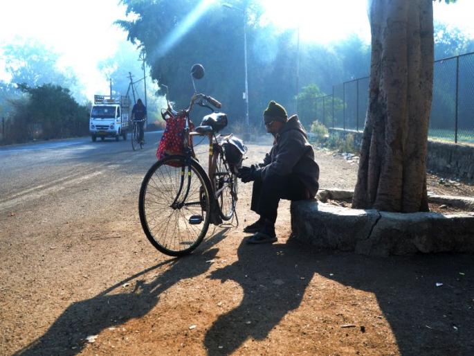 'Winter' in the country; Rain in the south, snow in the north... | देशात ‘हिवसाळा’; दक्षिणेत पाऊस, उत्तरेत बर्फवृष्टी...