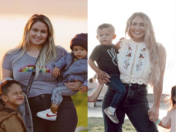 Mother of three kids lose 20 kg weight by keto diet | 3 मुलांच्या आईने बाळंतपणानंतर असं घटवलं वजन; जाणून घ्या तिचा डाएट प्लॅन Mother of three kids lose 20 kg weight by keto diet | 3 मुलांच्या आईने बाळंतपणानंतर असं घटवलं वजन; जाणून घ्या तिचा डाएट प्लॅन