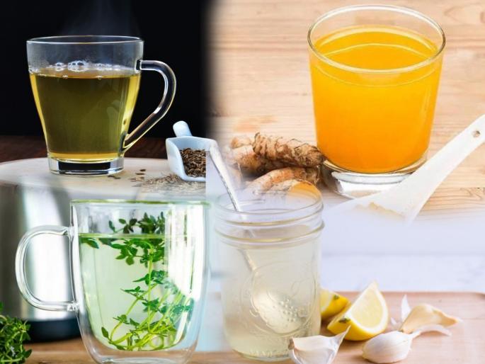 Weight Loss: loose weight with Homemade weightloss drinks. 5 detox water help for weightloss | Weight Loss : जिरे-ओवा-हळद-लिंबू-मध, घरच्याघरी 'असे' बनवा 5 डिटाॅक्स ड्रिंक