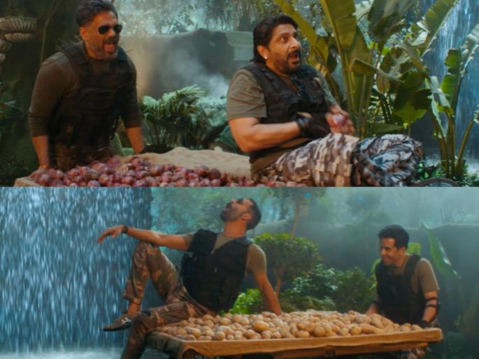 Aloo Lelo, Kande Lelo; The first song from Akshay Kumar's 'Welcome to the Jungle' is here | Video: आलू लेलोsss, कांदे लेलोsss; अक्षय कुमारच्या 'वेलकम टू द जंगल' सिनेमातील पहिलं धमाल गाणं भेटीला Aloo Lelo, Kande Lelo; The first song from Akshay Kumar's 'Welcome to the Jungle' is here | Video: आलू लेलोsss, कांदे लेलोsss; अक्षय कुमारच्या 'वेलकम टू द जंगल' सिनेमातील पहिलं धमाल गाणं भेटीला