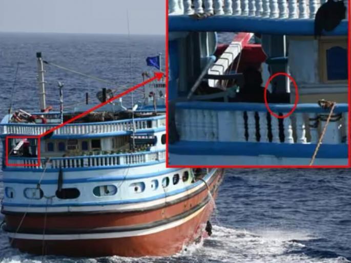 Indian Navy's prowess at sea! 23 Pakistani nationals were rescued from pirates, the operation lasted for 12 hours | भारतीय नौदलाचा समुद्रात पराक्रम, चाच्यांपासून केली 23 पाकिस्तानी नागरिकांची सुटका! 12 तास चाललं ऑपरेशन Indian Navy's prowess at sea! 23 Pakistani nationals were rescued from pirates, the operation lasted for 12 hours | भारतीय नौदलाचा समुद्रात पराक्रम, चाच्यांपासून केली 23 पाकिस्तानी नागरिकांची सुटका! 12 तास चाललं ऑपरेशन