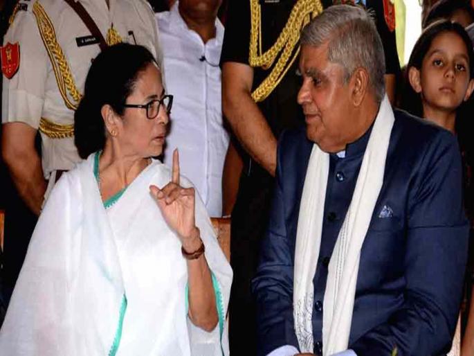 kolkata governor jagdeep dhankar said mamta banerjee Behave Aurangzeb | औरंगजेबानं शिवरायांसोबत जे केलं, तसंच ममता वागताहेत; राज्यपालांनी उपसली 'तलवार'