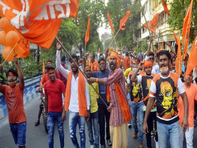 West Bengal Ram Navami clashes: Suvendu Adhikari demands NIA probe, EC action against Mamata | रामनवमी हिंसाचाराची चौकशी NIA द्वारे व्हावी, भाजपा नेत्याचे राज्यपालांना पत्र West Bengal Ram Navami clashes: Suvendu Adhikari demands NIA probe, EC action against Mamata | रामनवमी हिंसाचाराची चौकशी NIA द्वारे व्हावी, भाजपा नेत्याचे राज्यपालांना पत्र