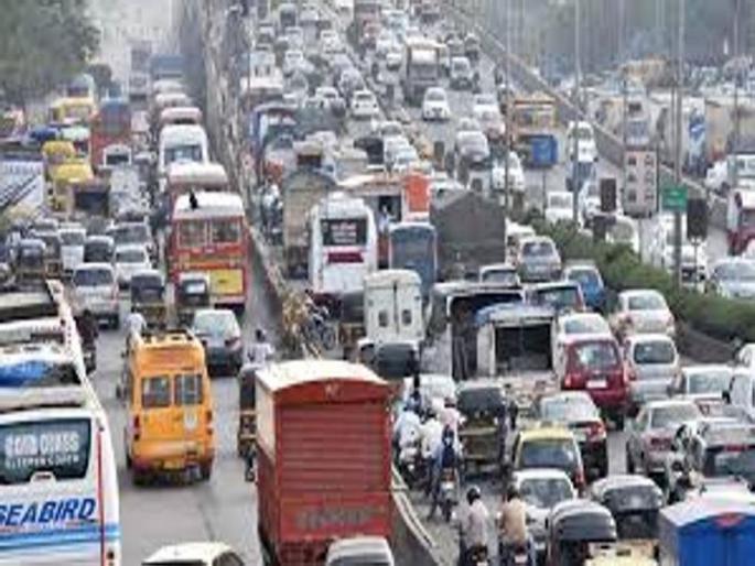 A meeting will soon be held to solve the traffic jam in Mumbai westerm express highway Uday Samant s information | मुंबईतील वाहतूककोंडी सोडविण्यासाठी लवकरच बैठक, उदय सामंत यांची माहिती  A meeting will soon be held to solve the traffic jam in Mumbai westerm express highway Uday Samant s information | मुंबईतील वाहतूककोंडी सोडविण्यासाठी लवकरच बैठक, उदय सामंत यांची माहिती