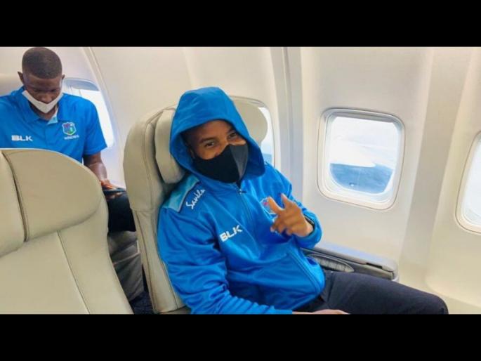 West Indies embark for historic England tour after passing Covid tests | वेस्ट इंडिजच्या खेळाडूंचा कोरोना अहवाल निगेटिव्ह; इंग्लंड दौऱ्यासाठी ग्रीन सिग्नल!