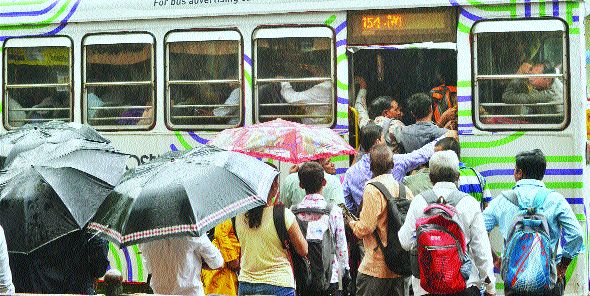 Five lakh best traveled in a single day | एका दिवसात वाढले पाच लाख बेस्ट प्रवासी Five lakh best traveled in a single day | एका दिवसात वाढले पाच लाख बेस्ट प्रवासी