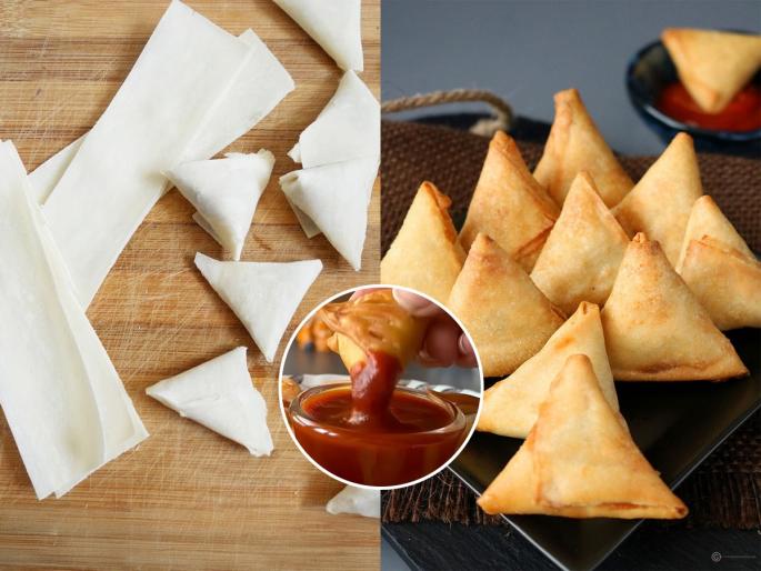 Eat a samosa in one bite, celebrate the monsoon in style | एका घासात एक समोसा खा, पावसाळी सेलिब्रेशन करा जोरात