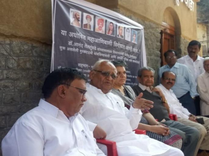 besides sudhir dhavale i have never seen other 11 : b.g. kolse patil | सुधीर ढवळेंच्या व्यतिरिक्त 11 जणांना पाहिलं सुद्धा नाही : बी.जी. काेळसे पाटील besides sudhir dhavale i have never seen other 11 : b.g. kolse patil | सुधीर ढवळेंच्या व्यतिरिक्त 11 जणांना पाहिलं सुद्धा नाही : बी.जी. काेळसे पाटील