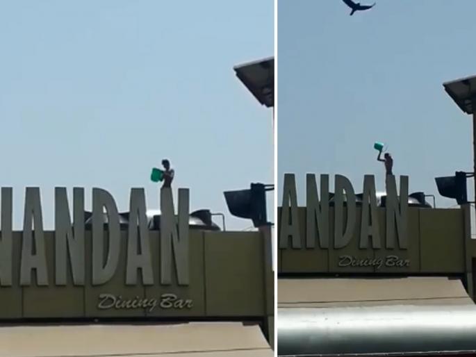 The hotel's shocking video viral after lemon juice vendor video | Video : लिंबू सरबतवाल्यानंतर हॉटेलचा धक्कादायक व्हिडीओ वायरल  The hotel's shocking video viral after lemon juice vendor video | Video : लिंबू सरबतवाल्यानंतर हॉटेलचा धक्कादायक व्हिडीओ वायरल