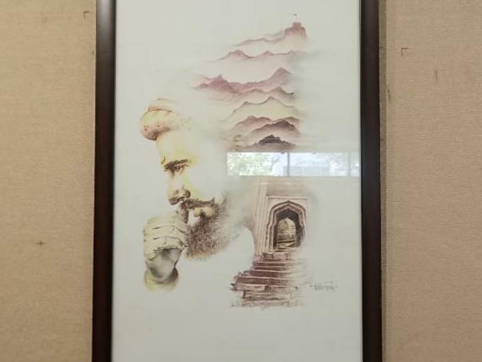 Pictures showcasing Shivaj maharajs never seen emotions | शिवरायांच्या कधीही न पाहिलेल्या भावमुद्रा दाखवणारं चित्रप्रदर्शन