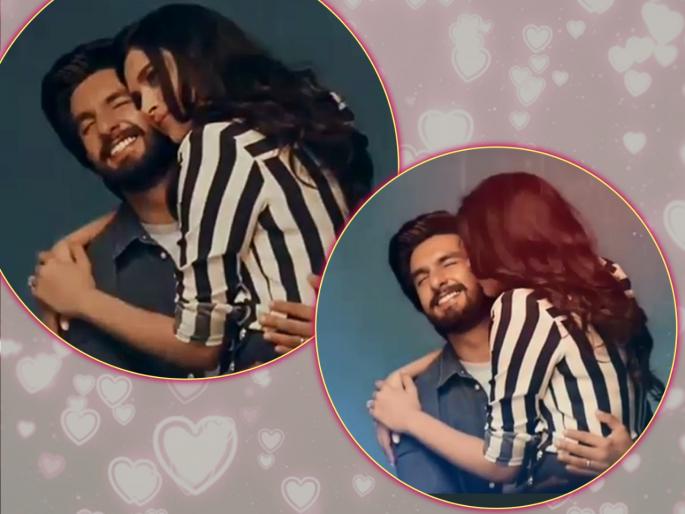 Ranveer singh lovely post for wife deepika padukone on instagram stories | love In The Air : रणवीरने आपल्या लेडीलव्हचा तो व्हिडीओ केला इन्स्टावर शेअर
