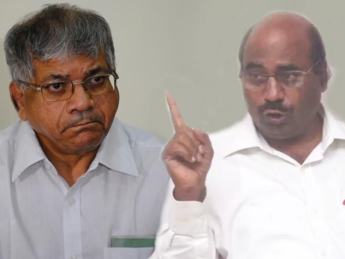 Prakash Ambedkar's resignation demanded by lakshman mane | 'वंचित आघाडी'त बंड; लक्ष्मण मानेंनी मागितला प्रकाश आंबेडकरांचा राजीनामा Prakash Ambedkar's resignation demanded by lakshman mane | 'वंचित आघाडी'त बंड; लक्ष्मण मानेंनी मागितला प्रकाश आंबेडकरांचा राजीनामा