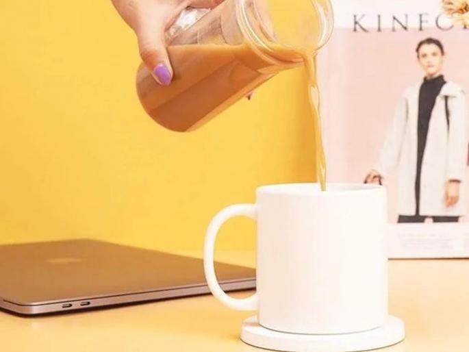 xiaomi launched special warm cup to keep beverages constantly hot at set temperature | चहा गरम ठेवणार, फोनही चार्ज होणार; असा आहे भन्नाट Warm Cup xiaomi launched special warm cup to keep beverages constantly hot at set temperature | चहा गरम ठेवणार, फोनही चार्ज होणार; असा आहे भन्नाट Warm Cup