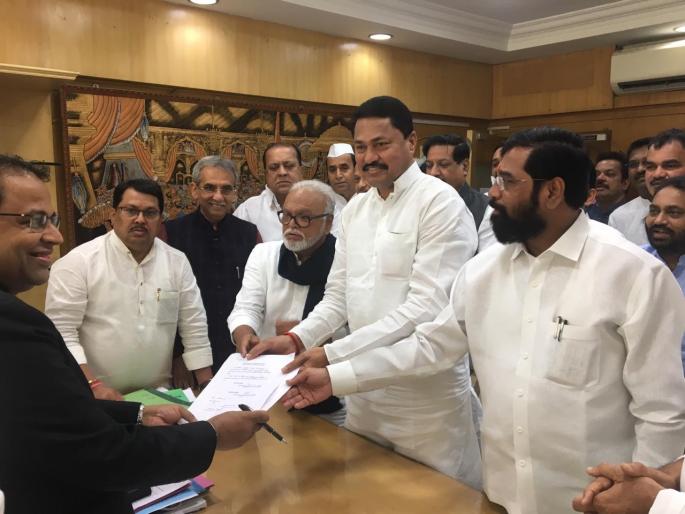 Maharashtra Government: Nana Patole has filed his nomination for the post of Vidhan Sabha Speaker | Maharashtra Government: विधानसभा अध्यक्षपदासाठी नाना पटोलेंविरुद्ध किसन कथोरे; कोण बाजी मारणार? Maharashtra Government: Nana Patole has filed his nomination for the post of Vidhan Sabha Speaker | Maharashtra Government: विधानसभा अध्यक्षपदासाठी नाना पटोलेंविरुद्ध किसन कथोरे; कोण बाजी मारणार?