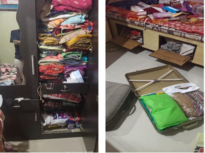 The engineer's house in New Hanuman Nagar was broken and looted | न्यू हनुमाननगरात अभियंत्याचे घर फोडून ऐवज लंपास The engineer's house in New Hanuman Nagar was broken and looted | न्यू हनुमाननगरात अभियंत्याचे घर फोडून ऐवज लंपास