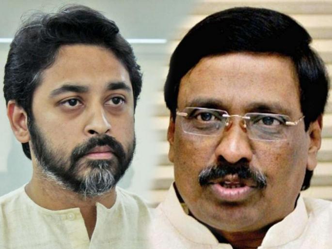 Nilesh rane tongue slips on criticizing Shiv Sena MP Vinayak Raut | निलेश राणेंची जीभ घसरली, शिवसेना खासदारावर आक्षेपार्ह टीका Nilesh rane tongue slips on criticizing Shiv Sena MP Vinayak Raut | निलेश राणेंची जीभ घसरली, शिवसेना खासदारावर आक्षेपार्ह टीका