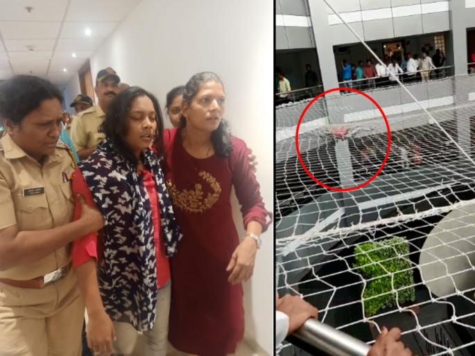 Again Suicide attempt by woman in Mantralay | पुन्हा मंत्रालयात महिलेने केला आत्महत्येचा प्रयत्न 