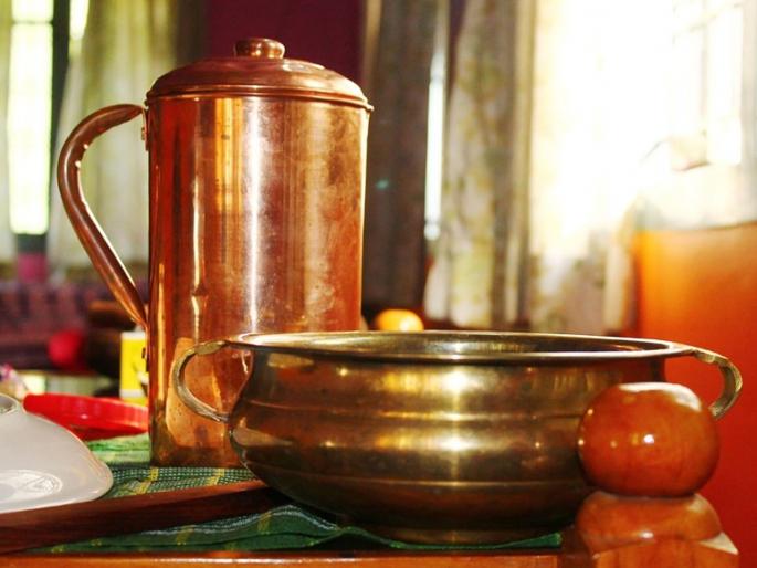 Know not only benefits there are also disadvantages of copper utensil | तांब्याची भांडी वापरल्यामुळे होणारं नुकसान टाळण्यासाठी हे नक्की वाचा Know not only benefits there are also disadvantages of copper utensil | तांब्याची भांडी वापरल्यामुळे होणारं नुकसान टाळण्यासाठी हे नक्की वाचा