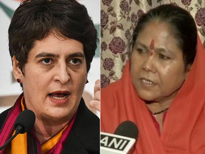 Priyanka Gandhi should change her name to 'Feroze Priyanka' Sadhvi Niranjan Jyoti | 'प्रियंका गांधींनी आपले नाव फेरोज प्रियंका करावे' Priyanka Gandhi should change her name to 'Feroze Priyanka' Sadhvi Niranjan Jyoti | 'प्रियंका गांधींनी आपले नाव फेरोज प्रियंका करावे'