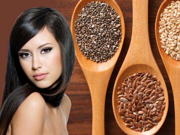 know the benefits of various type of seeds to hairs myb | केवळ तेल आणि भाज्याचं नाही तर 'या' बीयांमुळेही केस गळण्याची समस्या होईल दूर know the benefits of various type of seeds to hairs myb | केवळ तेल आणि भाज्याचं नाही तर 'या' बीयांमुळेही केस गळण्याची समस्या होईल दूर