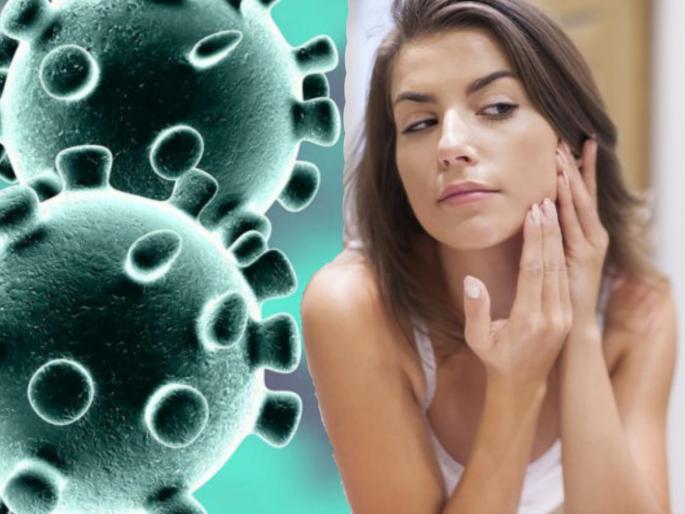 Corona virus : habit of touching face It may cause corona virus infection myb | Corona virus : सावधान! चेहऱ्याला सतत हात लावण्याच्या सवयीमुळे कोरोनाला पडाल बळी... Corona virus : habit of touching face It may cause corona virus infection myb | Corona virus : सावधान! चेहऱ्याला सतत हात लावण्याच्या सवयीमुळे कोरोनाला पडाल बळी...