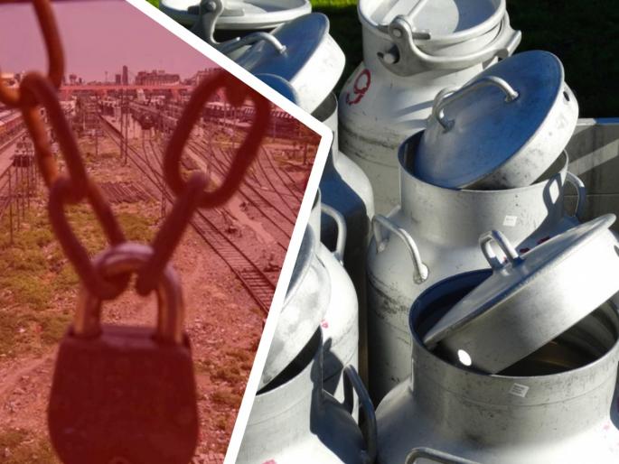 Coronavirus carrying bottles of liquor in milk tank police caught SSS | Coronavirus : बापरे! लॉकडाऊनमध्ये दुधाच्या कॅनमधून नेत होता दारुच्या बाटल्या अन् Coronavirus carrying bottles of liquor in milk tank police caught SSS | Coronavirus : बापरे! लॉकडाऊनमध्ये दुधाच्या कॅनमधून नेत होता दारुच्या बाटल्या अन्