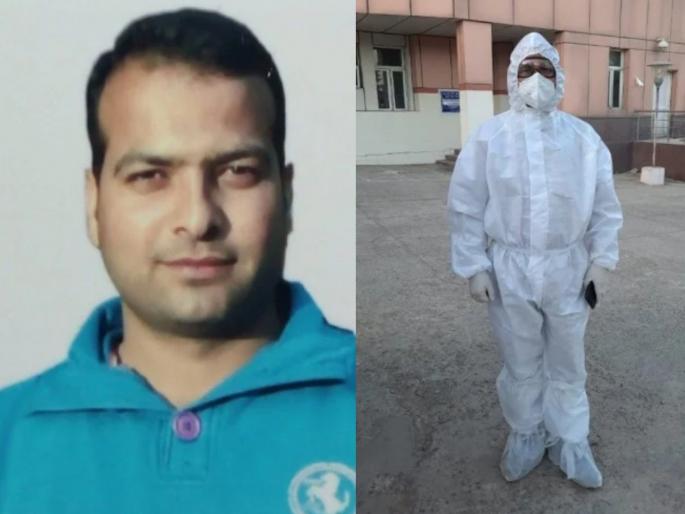 Coronavirus : The infant could not give time to the funeral procession or could console the wife pda | Coronavirus :पहिले कर्तव्य! नवजात चिमुकल्याचा अंत्यविधीला ना वेळ देऊ शकलो ना पत्नीचे सांत्वन करू शकलो