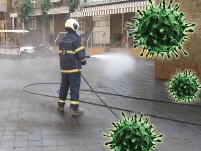 Know about public spray sterile beneficial or not for prevent corona infection myb | म्हणून सार्वजनिक फवारणी, निर्जंतुकीकरण कक्ष कोरोना संसर्ग रोखण्यास निरुपयोगी!