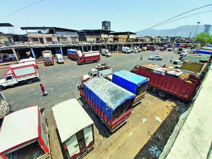 coronavirus: 4.5 lakh tonnes of grain available in APMC, the market will continue today | coronavirus: साडेचार लाख टन धान्य एपीएमसीमध्ये उपलब्ध, आजही मार्केट सुरू राहणार  coronavirus: 4.5 lakh tonnes of grain available in APMC, the market will continue today | coronavirus: साडेचार लाख टन धान्य एपीएमसीमध्ये उपलब्ध, आजही मार्केट सुरू राहणार