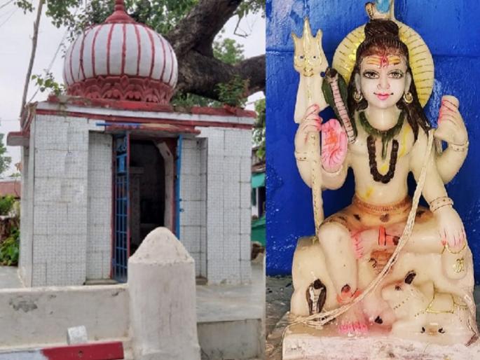 Renovated temple named corona mahadev in betul madhya paradesh | कोरोनाला हरवण्यासाठी खुद्द पोलिसानेच केला मंदिराचा जिर्णोध्दार; अन् 'असं' ठेवलं नाव