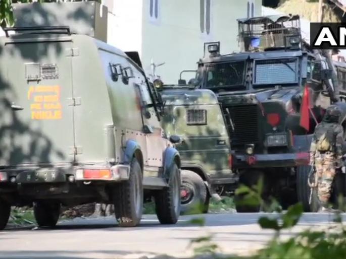Jammu & Kashmir Four terrorists killed in Shopian | Jammu And Kashmir : शोपियान चकमकीत चार दहशतवाद्यांचा खात्मा Jammu & Kashmir Four terrorists killed in Shopian | Jammu And Kashmir : शोपियान चकमकीत चार दहशतवाद्यांचा खात्मा