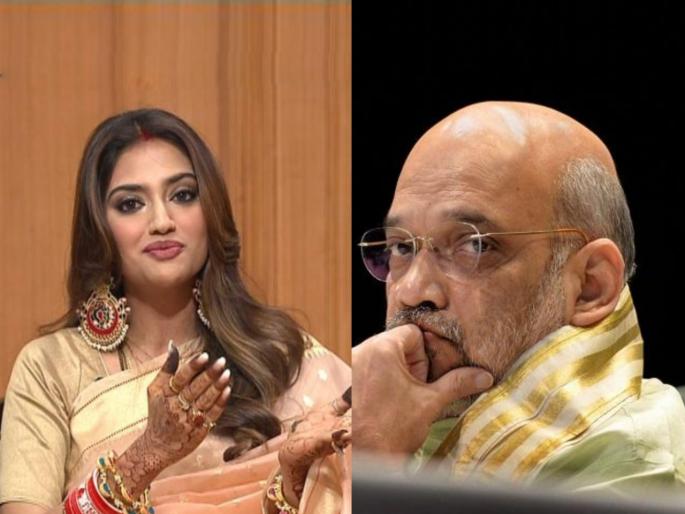 tmc mp nusrat jahan slams bjp amit shah over amphan and corona | "फक्त बोलणारे आणि काहीही काम न करणारे चॅम्पियन परतले" tmc mp nusrat jahan slams bjp amit shah over amphan and corona | "फक्त बोलणारे आणि काहीही काम न करणारे चॅम्पियन परतले"