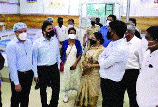 coronavirus: Covid Hospital in Sports Complex is open from today, facility of 185 beds | coronavirus: क्रीडासंकुलातील कोविड रुग्णालय आजपासून खुले, १८५ बेडची सुविधा coronavirus: Covid Hospital in Sports Complex is open from today, facility of 185 beds | coronavirus: क्रीडासंकुलातील कोविड रुग्णालय आजपासून खुले, १८५ बेडची सुविधा