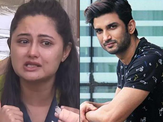 Actress rashmi desai cried talking about sushant singh rajput says we were close | सुशांत सिंग राजपूतविषयी बोलता-बोलता अचानक रडू लागली रश्मी देसाई Actress rashmi desai cried talking about sushant singh rajput says we were close | सुशांत सिंग राजपूतविषयी बोलता-बोलता अचानक रडू लागली रश्मी देसाई