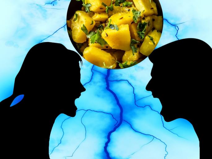 Diabetic man objects to potato curry, wife beats him Ahmedabad | बापरे! बटाट्याच्या भाजीला विरोध केला म्हणून संतापलेल्या पत्नीने पतीला धोपाटण्याने चोपले