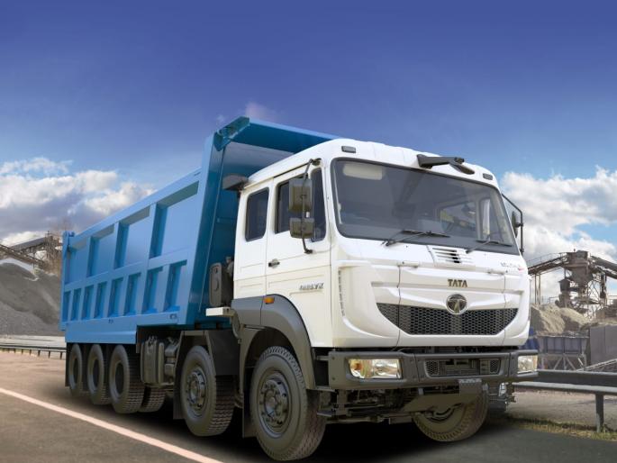 Tata Motors launches India's largest tipper truck 'Signna 4825.TK' | टाटा मोटर्सतर्फे भारताचा सर्वात मोठा टिपर ट्रक 'सिग्ना ४८२५.टीके' लाँच Tata Motors launches India's largest tipper truck 'Signna 4825.TK' | टाटा मोटर्सतर्फे भारताचा सर्वात मोठा टिपर ट्रक 'सिग्ना ४८२५.टीके' लाँच