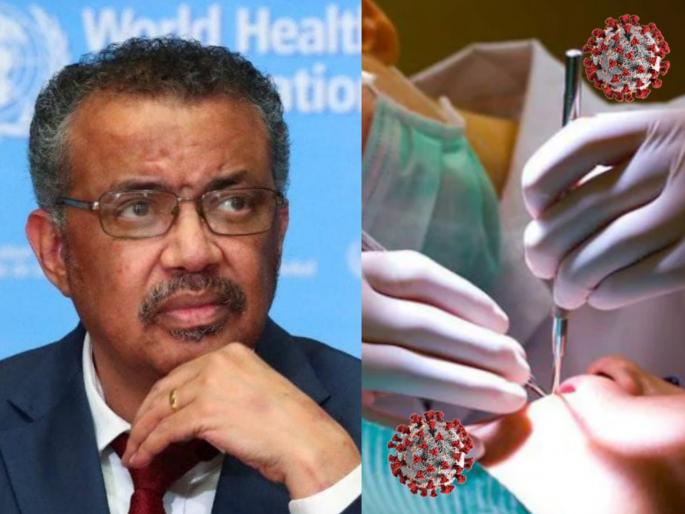 CoronaVirus News : Guideline for dental experts corona virus pandemic who health | चिंताजनक! दातांच्या डॉक्टरांना कोरोनाचा धोका जास्त; WHO नं दिल्या 'ओरल चेकअप' च्या गाईडलाईन्स CoronaVirus News : Guideline for dental experts corona virus pandemic who health | चिंताजनक! दातांच्या डॉक्टरांना कोरोनाचा धोका जास्त; WHO नं दिल्या 'ओरल चेकअप' च्या गाईडलाईन्स