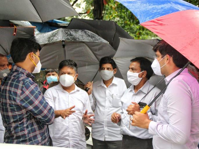 Kharigaon ROB will be open till January, Min. Dr. Shrikant Shinde inspected the work | खारीगाव आरओबी जानेवारीपर्यंत खुला होणार, खा. डॉ. श्रीकांत शिंदे यांनी केली कामाची पाहणी Kharigaon ROB will be open till January, Min. Dr. Shrikant Shinde inspected the work | खारीगाव आरओबी जानेवारीपर्यंत खुला होणार, खा. डॉ. श्रीकांत शिंदे यांनी केली कामाची पाहणी