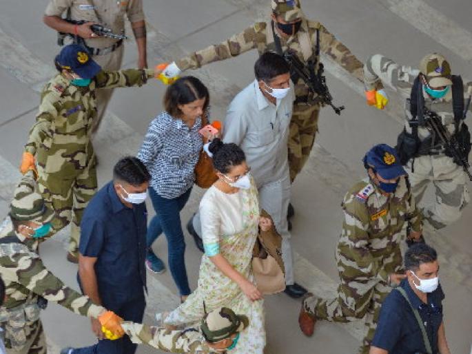 actress kangana ranauts y plus security cover came on her fathers request | ...म्हणून कंगना राणौतला दिली ‘Y’ दर्जाची सुरक्षा, मोदी सरकारने सांगितलं खरं कारण