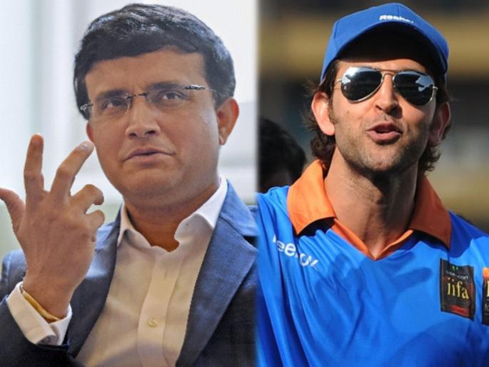 Sourav ganguly talks about hrithik roshan lead role in his biopic | बायोपिकमध्ये काम करण्यासाठी ह्रतिक रोशनसमोर दादाने त्याने ठेवली 'ही' अट Sourav ganguly talks about hrithik roshan lead role in his biopic | बायोपिकमध्ये काम करण्यासाठी ह्रतिक रोशनसमोर दादाने त्याने ठेवली 'ही' अट