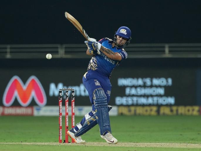 IPL 2020: ... so Ishan Kishan was not sent to bat in the super over, Rohit said the exact reason | IPL 2020 : ...म्हणून इशान किशनला सुपर ओव्हरमध्ये फलंदाजीसाठी पाठवलं नाही, रोहितनं सांगितलं नेमकं कारण