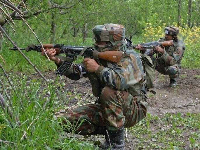 Two terrorists killed in encounter between security forces and terrorists in Chingam Kulgam | Jammu And Kashmir : कुलगाम चकमकीत दोन दहशतवाद्यांचा खात्मा; सर्च ऑपरेशन सुरू Two terrorists killed in encounter between security forces and terrorists in Chingam Kulgam | Jammu And Kashmir : कुलगाम चकमकीत दोन दहशतवाद्यांचा खात्मा; सर्च ऑपरेशन सुरू
