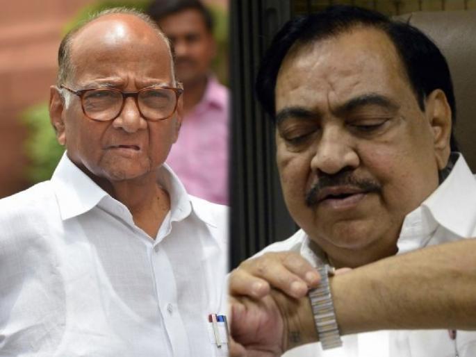 Former MLA Udesingh Padvi said that BJP leader Eknath Khadse will join NCP on the first day of his navratri | एकनाथ खडसे कधी बांधणार 'घड्याळ'?; खंद्या सर्मथकांनी सांगितलं 'टायमिंग' Former MLA Udesingh Padvi said that BJP leader Eknath Khadse will join NCP on the first day of his navratri | एकनाथ खडसे कधी बांधणार 'घड्याळ'?; खंद्या सर्मथकांनी सांगितलं 'टायमिंग'