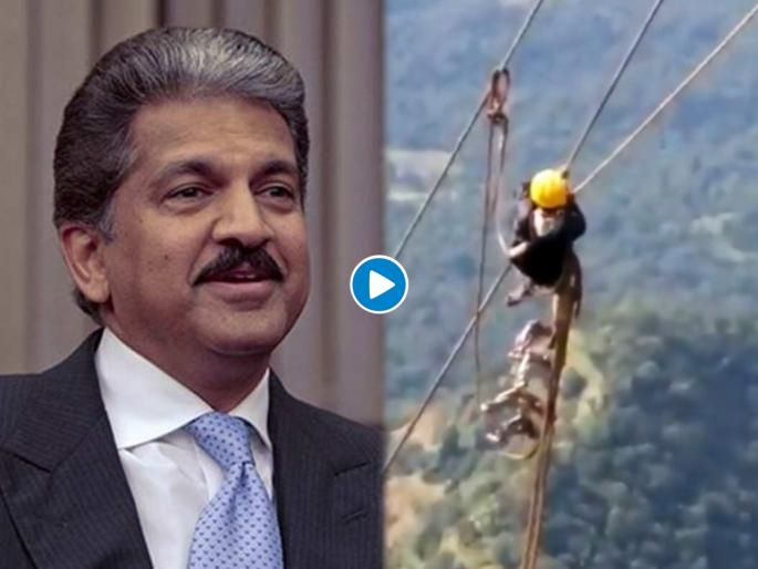 Mumbai power cut reason watch perilous mid air repairs by mseb employees in khandala ghat | Video : जीवाशी खेळून कर्मचाऱ्यानं सुरू केला मुंबईचा वीजपुरवठा, आनंद महिंद्रा म्हणाले.... Mumbai power cut reason watch perilous mid air repairs by mseb employees in khandala ghat | Video : जीवाशी खेळून कर्मचाऱ्यानं सुरू केला मुंबईचा वीजपुरवठा, आनंद महिंद्रा म्हणाले....